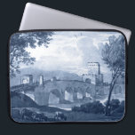 Housse Pour Ordinateur Portable Toile pastorale - Pont<br><div class="desc">Pastoral Toile III de Claude Lorrain. Dispose d'un pont et de pâturages réalisés dans de belles teintes bleues.</div>