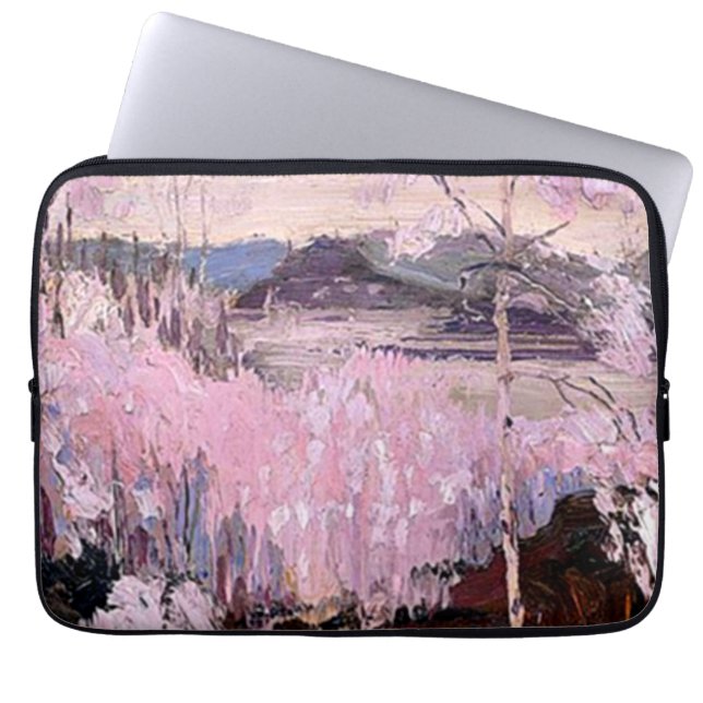 Housse Pour Ordinateur Portable Tom Thomson - Sleet Storm, (Devant)