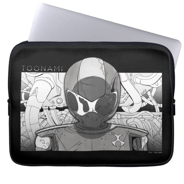 Housse Pour Ordinateur Portable Toonami TOM 5 - Comic Bumper (Devant)