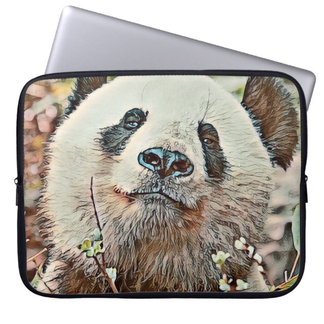Housse Pour Ordinateur Portable toony panda (Devant)
