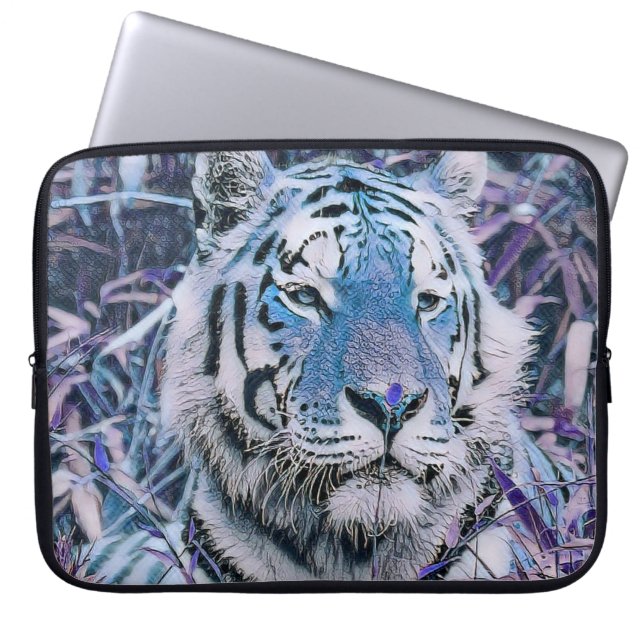 Housse Pour Ordinateur Portable Toony Tiger bleu (Devant)