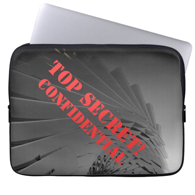 Housse Pour Ordinateur Portable top secret - confidentiel (Devant)