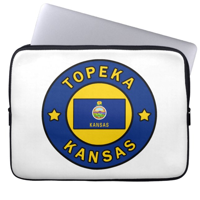 Housse Pour Ordinateur Portable Topeka Kansas (Devant)