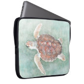 Housse Pour Ordinateur Portable tortue 2 (Devant droit)