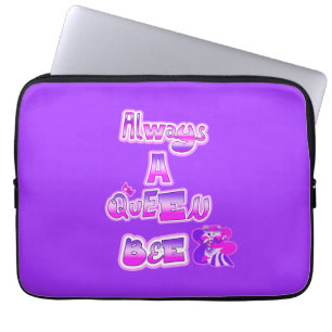 Housse Pour Ordinateur Portable Toujours une reine bebe violet poche portable
