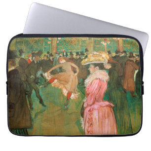Housse Pour Ordinateur Portable Toulouse-Lautrec - Au Rouge, La Danse