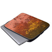 Housse Pour Ordinateur Portable Tourbillon de pêche (Devant bas)