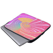 Housse Pour Ordinateur Portable Tourbillon Vortex Arc-en-ciel (Devant bas)