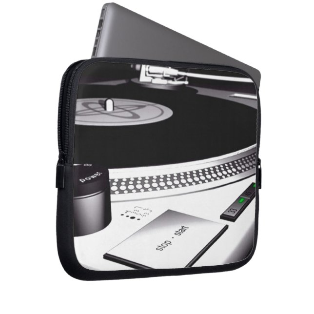 Housse Pour Ordinateur Portable Tourne-disque (Devant droit)