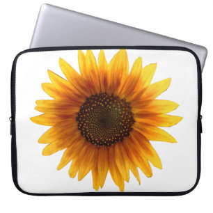 Housse Pour Ordinateur Portable Tournesol floral à manches d'ordinateur portable