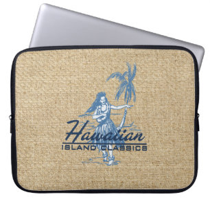 Housse Pour Ordinateur Portable Tradewinds Hawaiian Hula Girl Neoprène Wetsuit