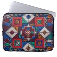 Traditionnel Palestine Broderie tatreez coloré