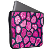 Housse Pour Ordinateur Portable Tranches d'agneau rose (Devant droit)