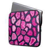 Housse Pour Ordinateur Portable Tranches d'agneau rose (devant gauche)
