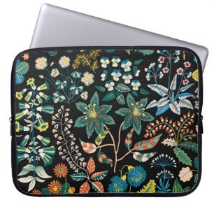 Housse Pour Ordinateur Portable Trendy brillant motif floral dans la variété de f