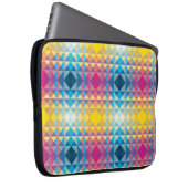 Housse pour ordinateur portable - Triangles à imag (Devant droit)