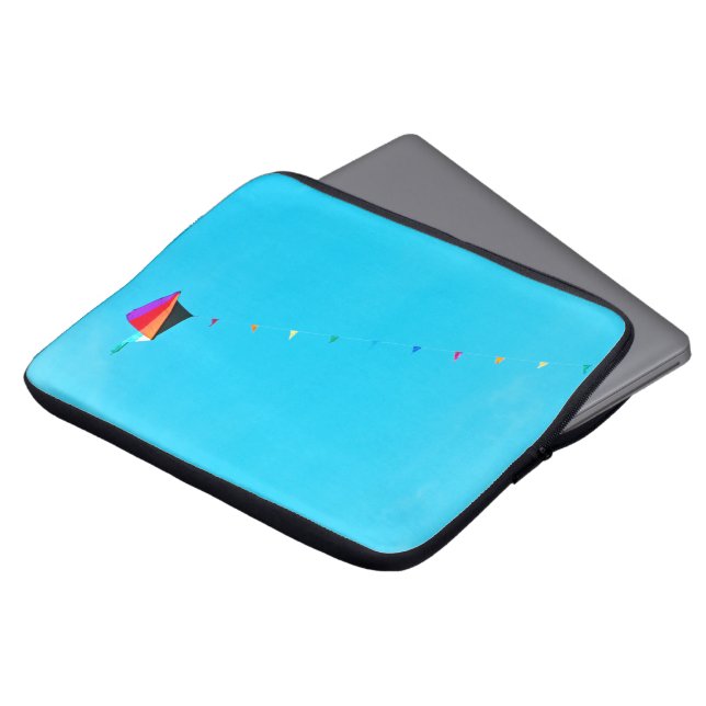 Housse Pour Ordinateur Portable Triangles dans le ciel (Devant haut)