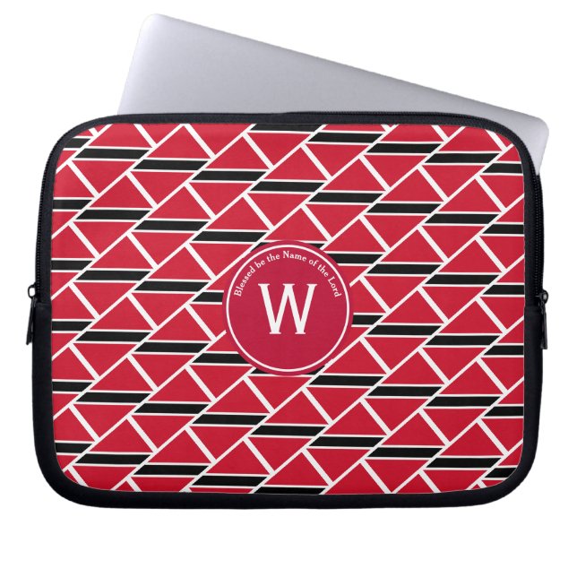 HOUSSE POUR ORDINATEUR PORTABLE TRINIDAD TOBAGO (Devant)