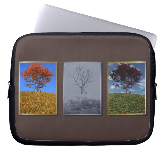 Housse pour ordinateur portable Triptyque Les Anné (Devant)