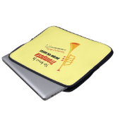 Housse Pour Ordinateur Portable trompette (Devant bas)