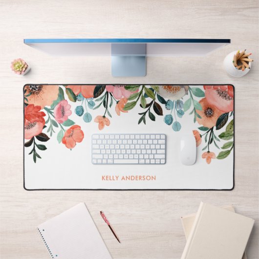 Housse pour ordinateur portable tropical girly aqu (Bureau 1)