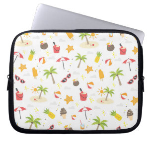 Housse Pour Ordinateur Portable Tropical Summer Beach Vacances Motif Design
