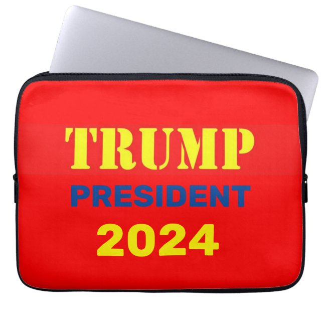 HOUSSE POUR ORDINATEUR PORTABLE TRUMP 2024 (Devant)