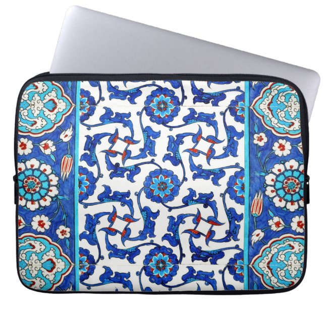 Housse Pour Ordinateur Portable tuile d'iznik (Devant)