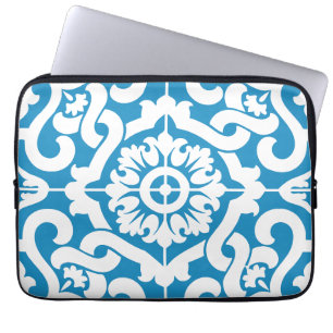 Housse Pour Ordinateur Portable Tuiles bleues portugaises 1