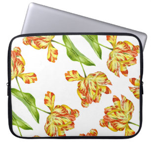 Housse Pour Ordinateur Portable Tulipes fières sur manche d'ordinateur portable de