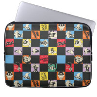 TUNES LOONEY™ en noir et blanc en Checker coloré