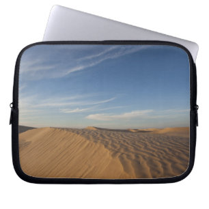 Housse Pour Ordinateur Portable Tunisie, désert du Sahara, Douz, Grande Dune, crép