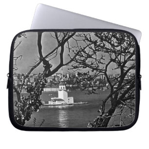 Housse Pour Ordinateur Portable Turquie vintage Istanbul vue de la ville Coque-Mat