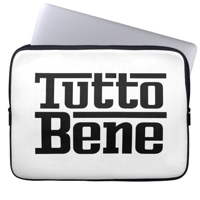 Housse Pour Ordinateur Portable Tutto Bene (Devant)