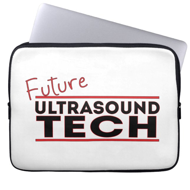 Housse Pour Ordinateur Portable Ultrasound Tech (Devant)