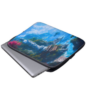 Housse Pour Ordinateur Portable Umi no Hotoke Le Bouddha de la Mer