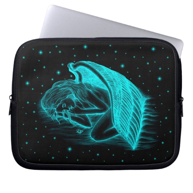 Housse Pour Ordinateur Portable Un ange endormi (Devant)