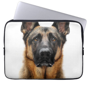 Housse Pour Ordinateur Portable Un berger allemand assis