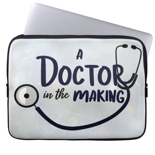 Housse Pour Ordinateur Portable Un médecin en devenir (Devant)