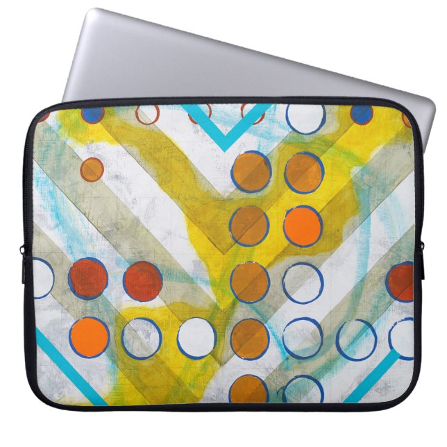 Housse Pour Ordinateur Portable un tableau abstrait (Devant)