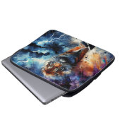 Housse Pour Ordinateur Portable Un tigre majestueux (Devant bas)