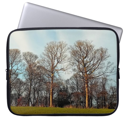 Housse Pour Ordinateur Portable Une rangée d'arbres (Devant)