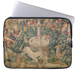 Housse Pour Ordinateur Portable Unicorn est trouvé, Tapisserie médiévale