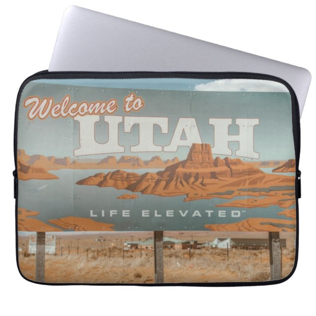 Housse Pour Ordinateur Portable Utah Life Elevated (Devant)