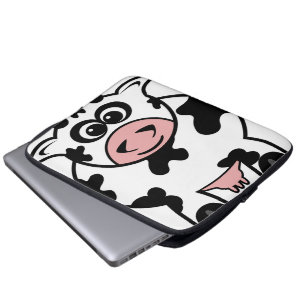 Housse Pour Ordinateur Portable Vache