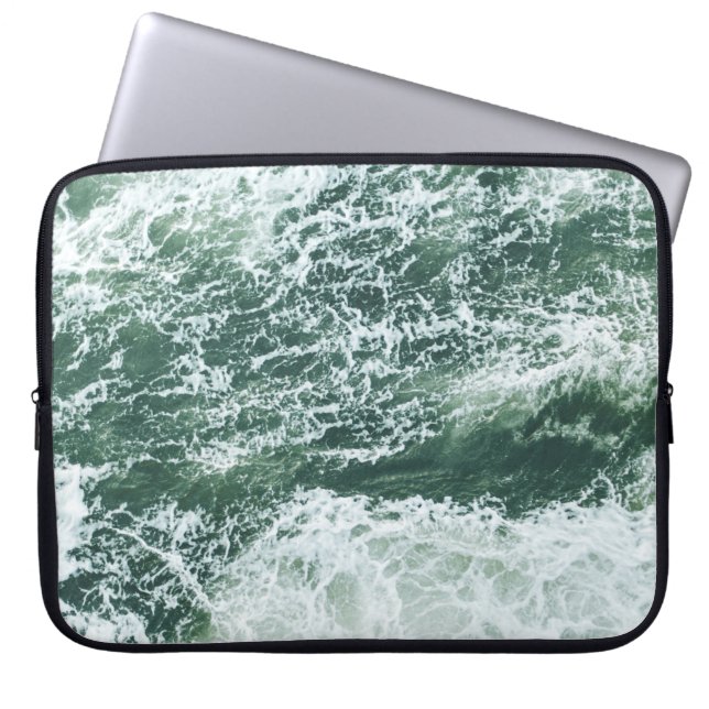 Housse Pour Ordinateur Portable vagues (Devant)