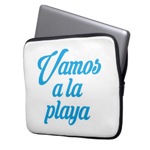 HOUSSE POUR ORDINATEUR PORTABLE VAMOS A LA PLAYA