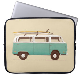 Housse Pour Ordinateur Portable Van bleu Florent Bodart
