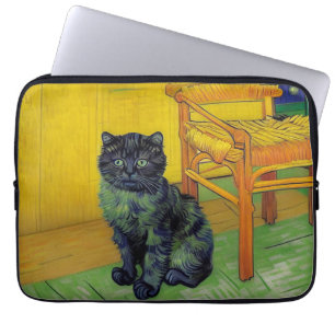 Housse Pour Ordinateur Portable Van Gogh Black Cat