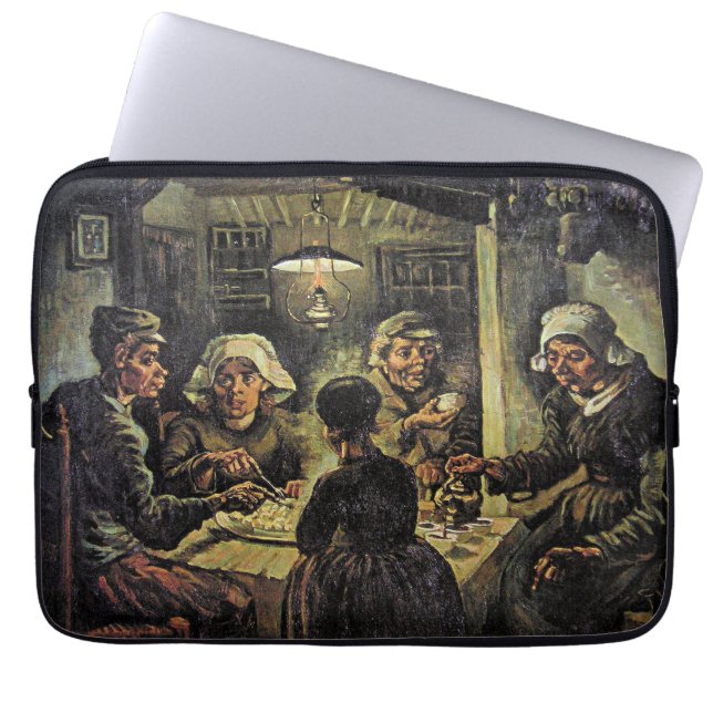 Housse Pour Ordinateur Portable Van Gogh - The Potato Eaters (Devant)